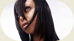 Black hair by Nubian Silk offering black hair care products
